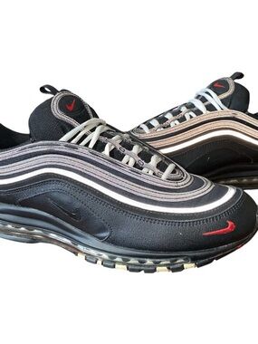 Nike Air Max 97 Mens Size 13 Black Sport Red Athletic DH1083-001 Dr. Scholl’s